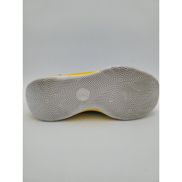 Curry Under Armour Size Mens 8.5 Womens 10 3Z7 Royal Taxi New No Box Yello Logo - Picture 9 of 12